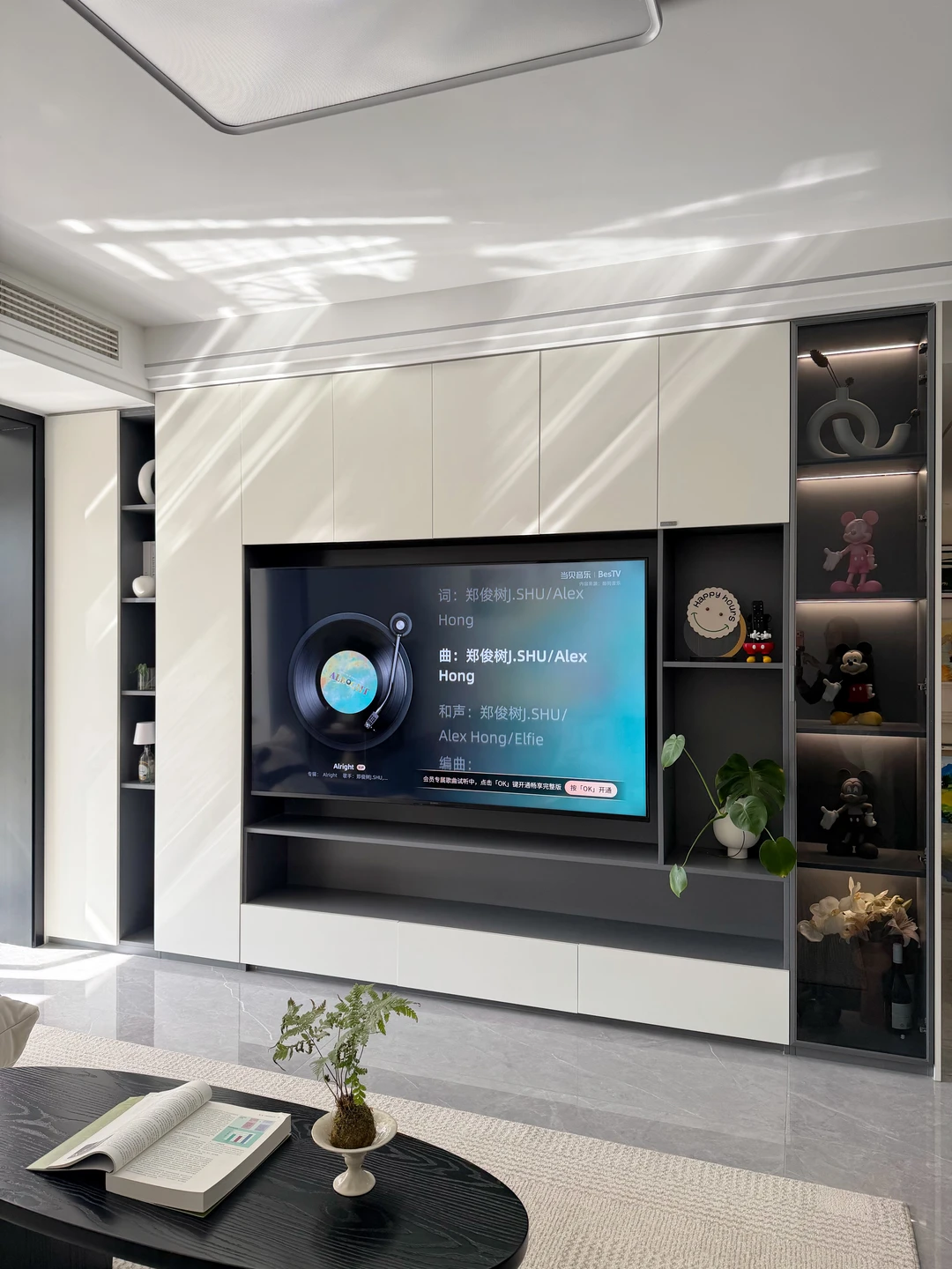 满墙电视柜｜超详细版干货教程🔎附尺寸图‼️