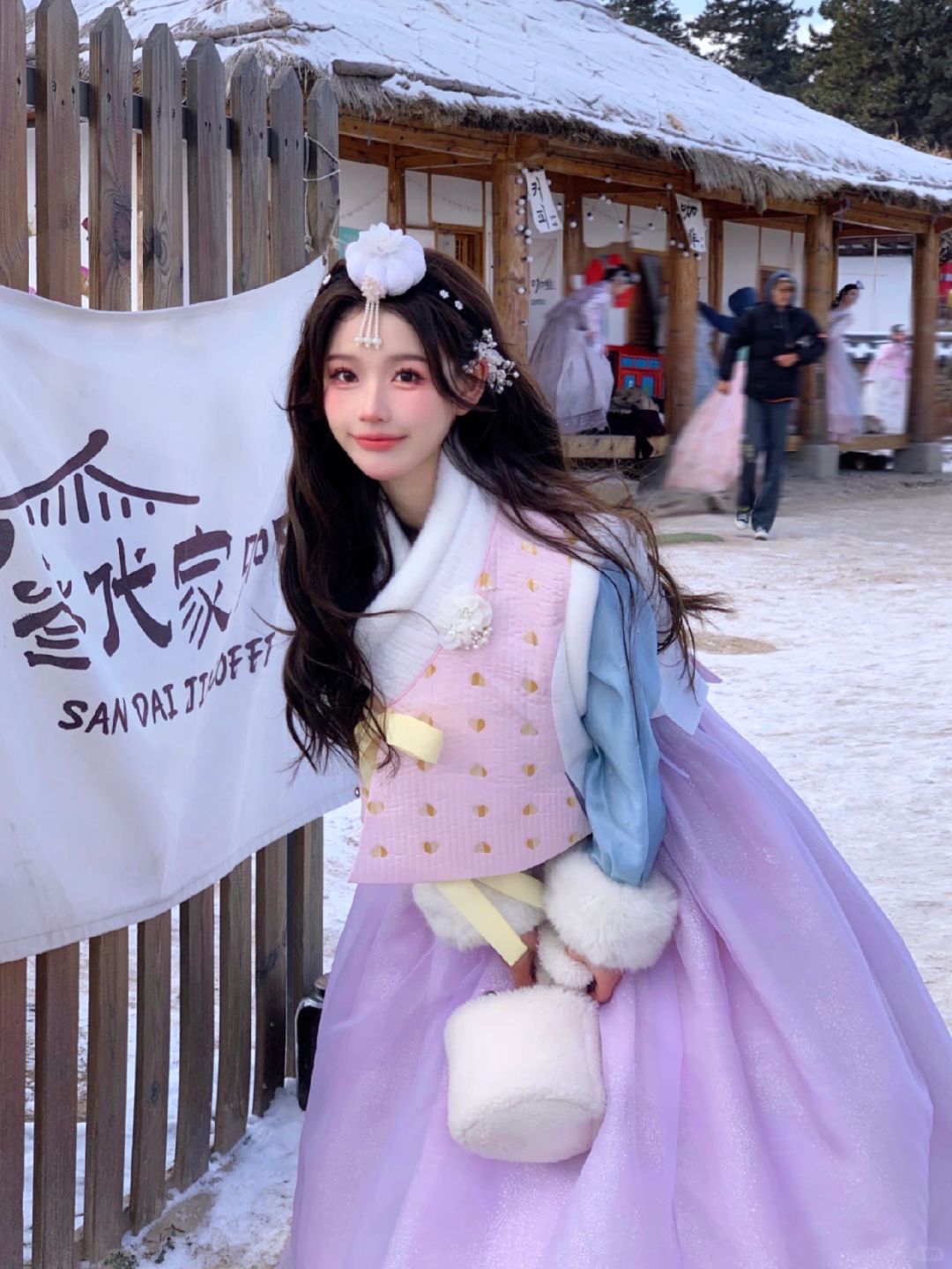 ❅· °𝘀𝗻𝗼𝘄𝘆 𝗱𝗮𝘆·❆   来延吉玩啦 .ᐟ