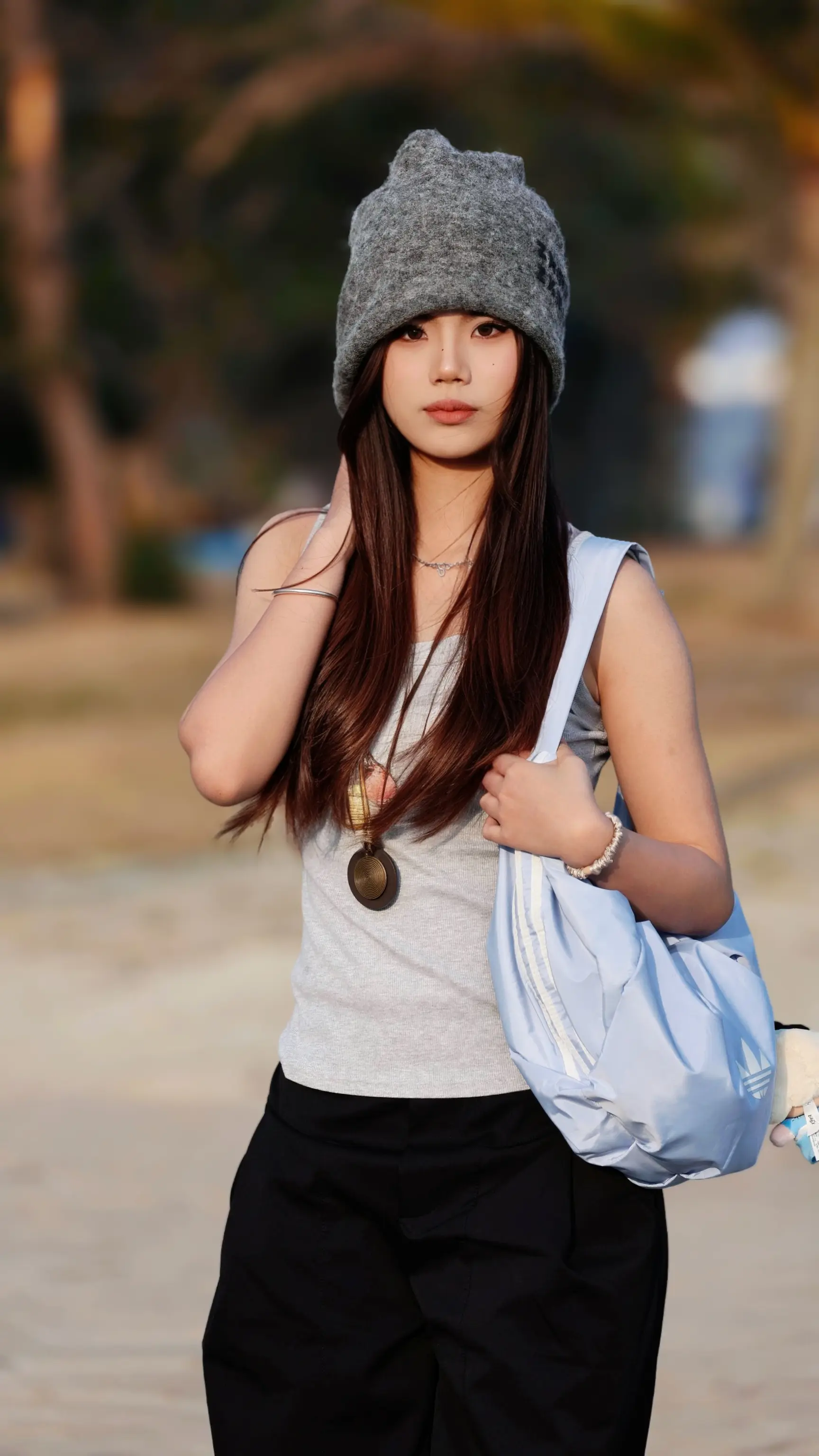 春日限定少女感 穿出你的时尚你的感觉 个性穿搭写真 时尚拍摄