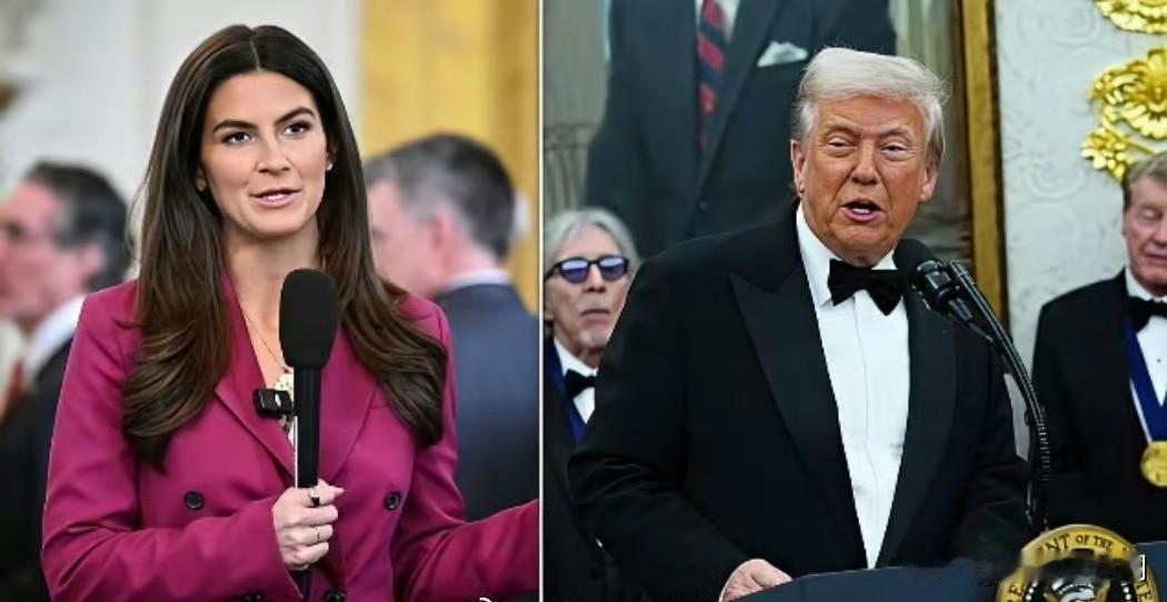 由于CNN当家女主持凯特兰·柯林斯之前向特朗普提问时，问及了白宫宴会厅装修预算严