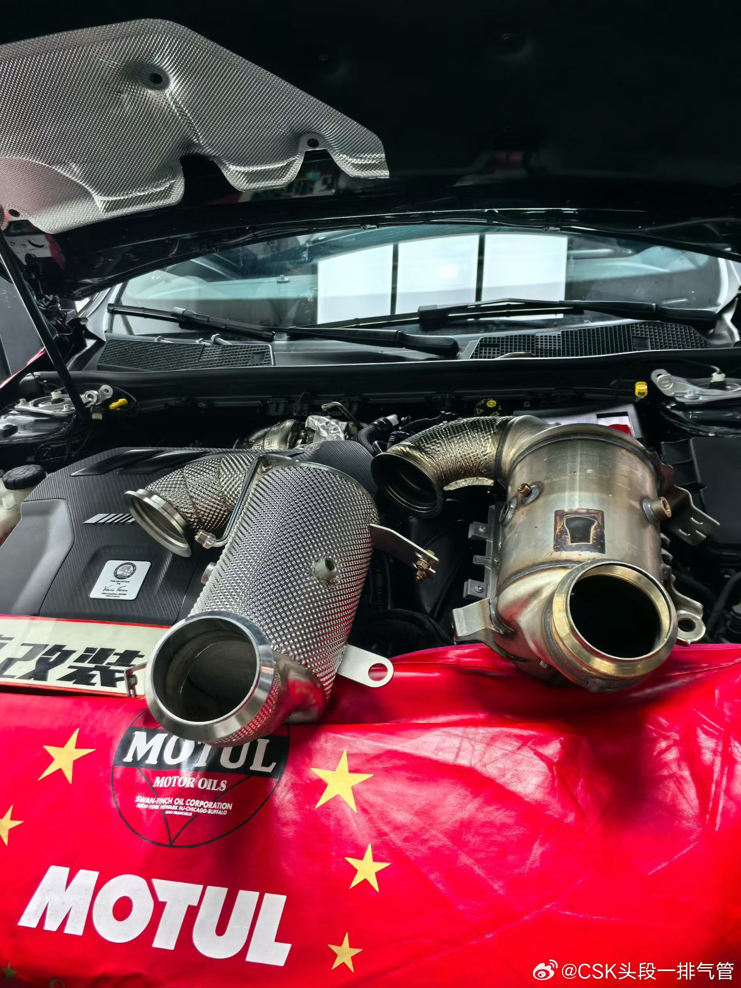 国六 奔驰A45S AMG ⬆️ 升级CSK头段200目* 不亮灯设计 声浪浑厚