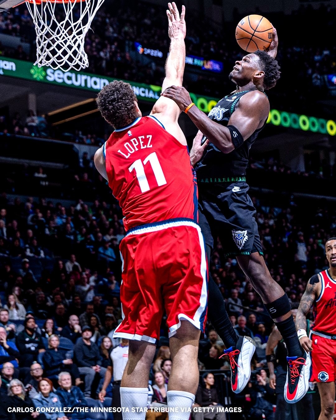 Anthony Edwards😤谁想成为下一个背景板爱德华兹