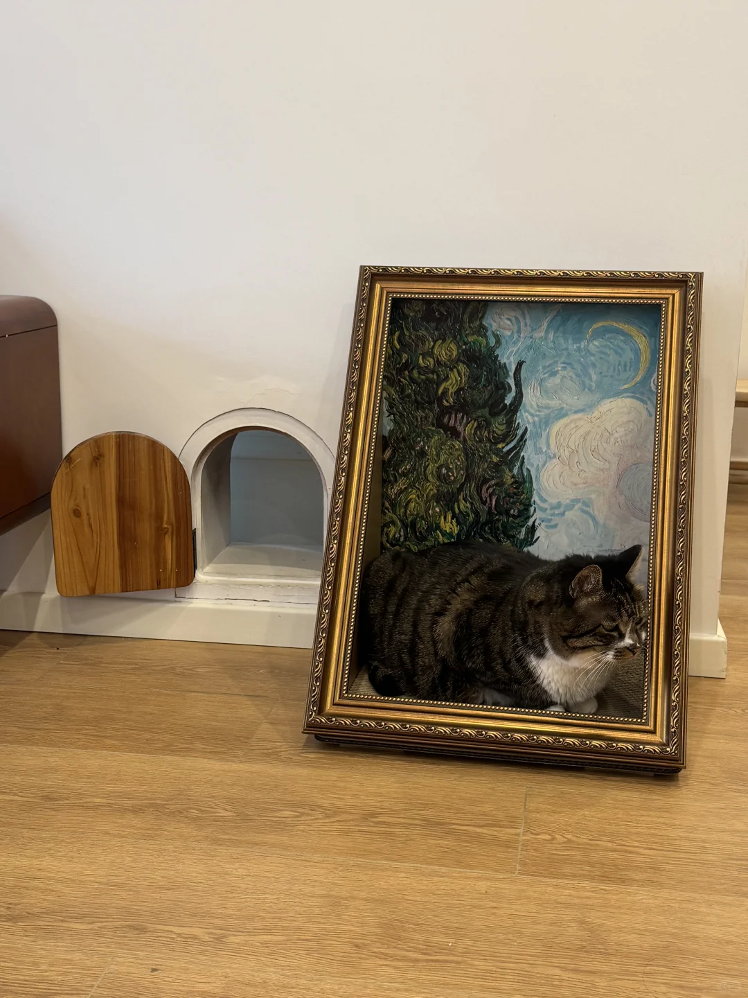 画里的小老鼠。