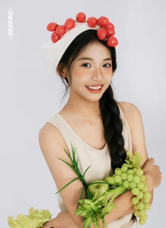咱就是说，这写真也太好看了吧～果蔬少女感把新鲜元气揣进怀里

一组儿童写真能让人
