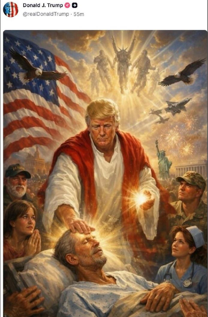 彻底撕破脸！特朗普怒怼教宗，AI 神图引爆美国政坛地震

国际局势紧绷，伊朗冲突