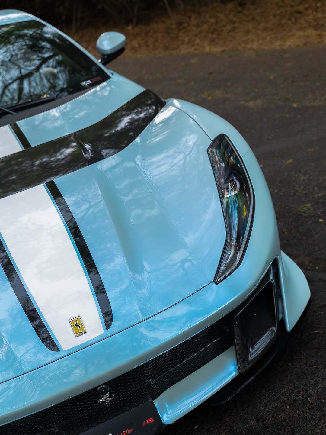 绝美！陶瓷蓝🐦🐦🐦Ferrari 812 Competizione ​​​