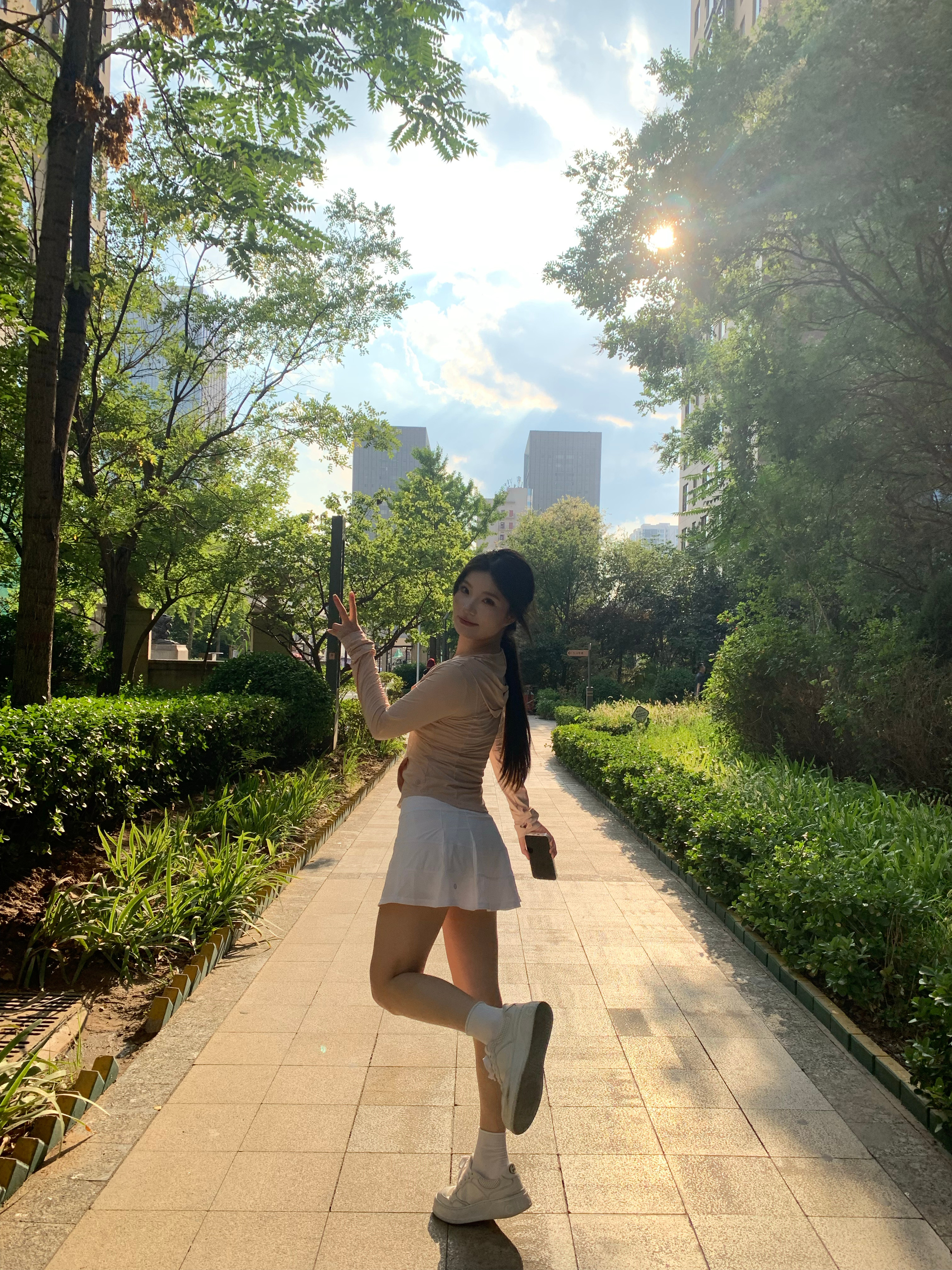我勒个豆 涵子随手一拍这么好看 ​​​