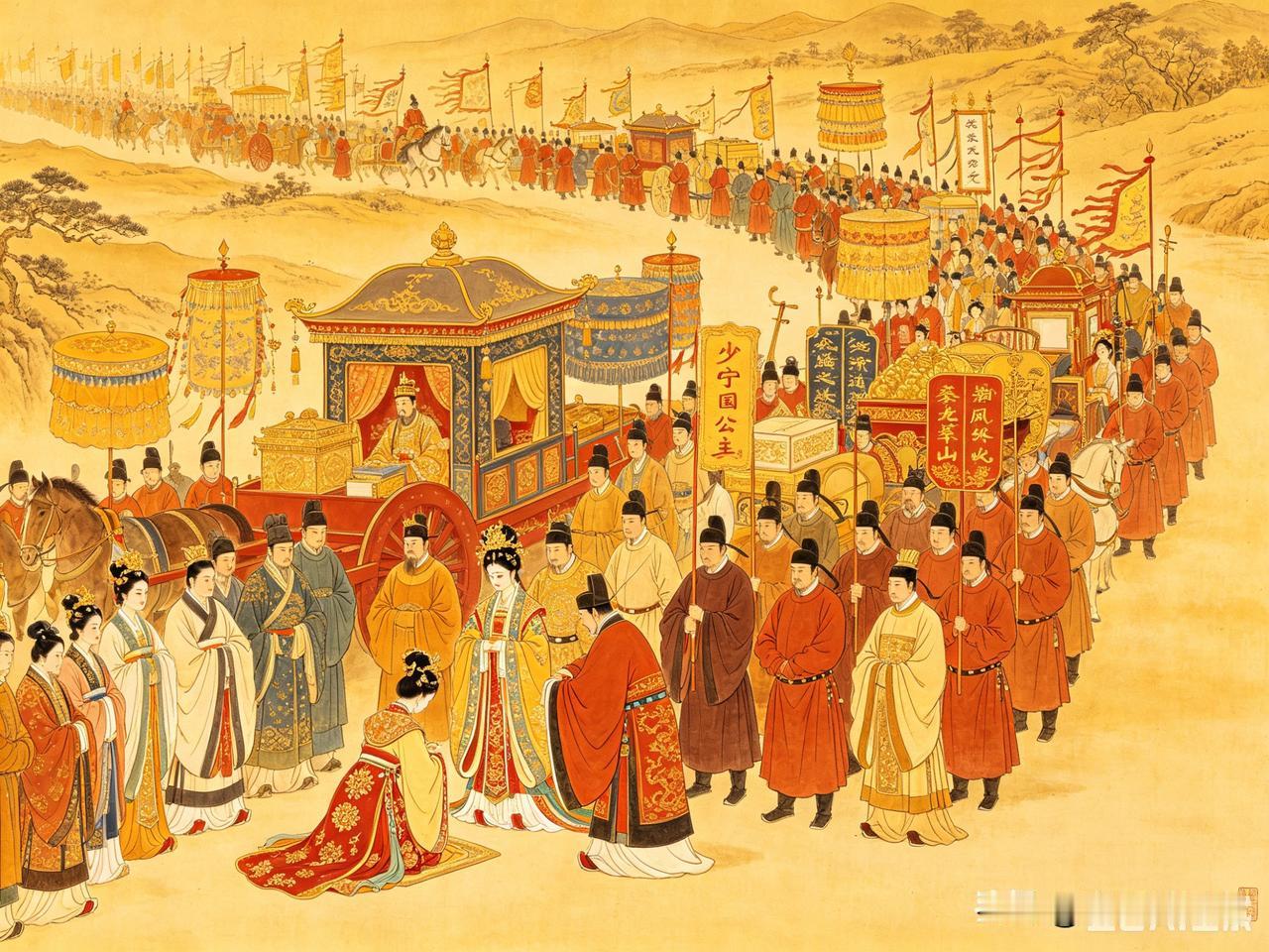 唐朝的和亲公主，只有一个真正的公主，那就是唐肃宗的掌上明珠宁国公主，因为连续嫁了