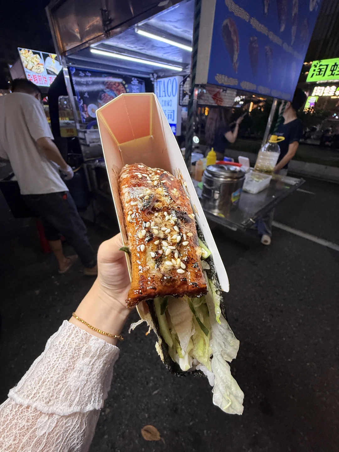 增城马路边极品！！！！寿司塔克🍣！！！