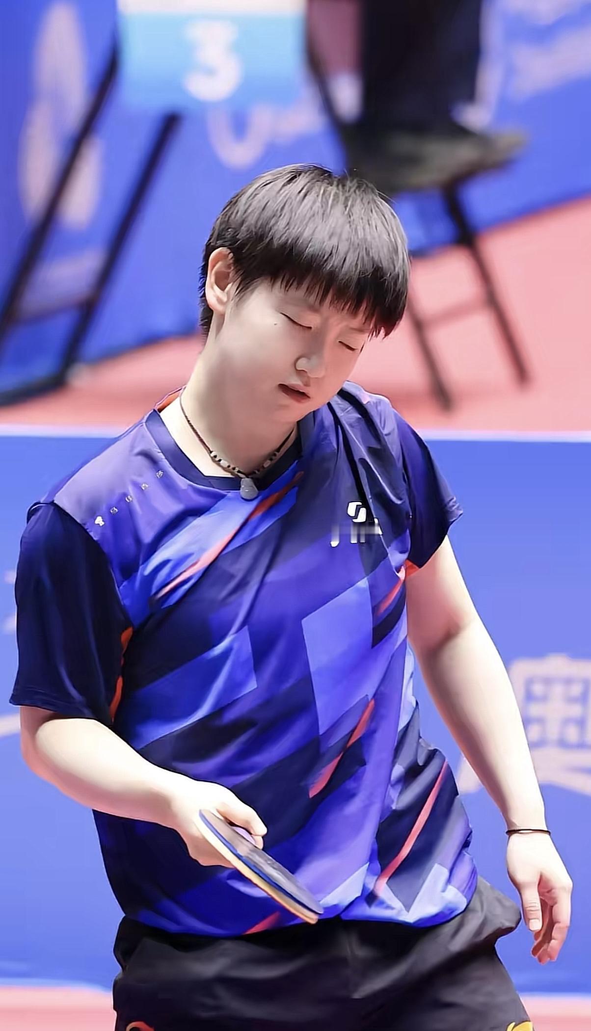 全运会乒乓球女单1/16决赛太精彩了！代表河北队出战的孙颖莎4：0击败天津队的刘