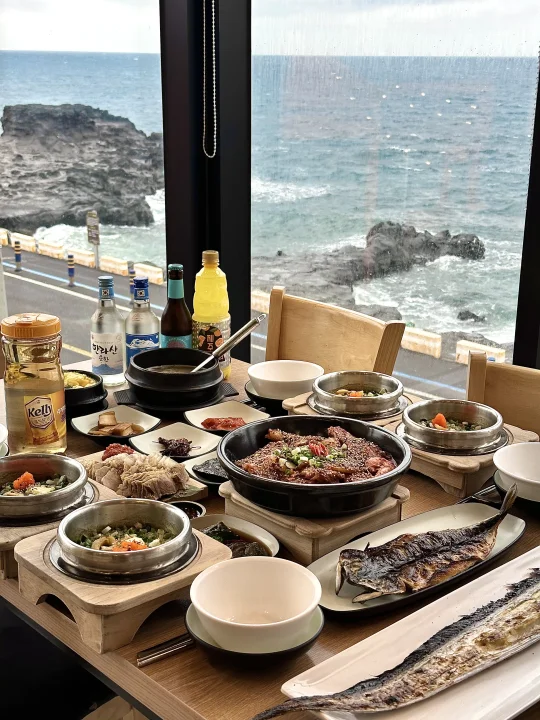 济州岛涯月邑超满意的海景带鱼店！