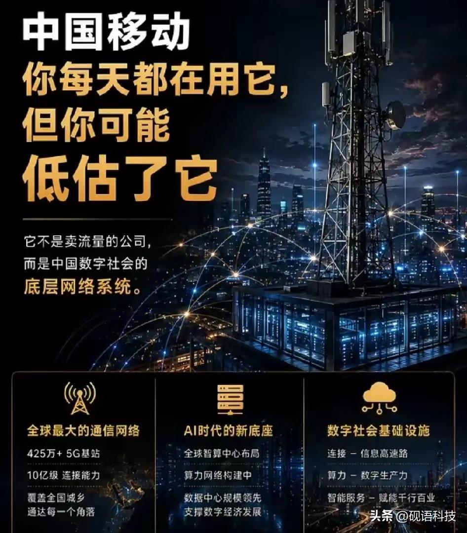 全域覆盖！中国移动织就空天地海全能通信大网
 
作为全球通信网络建设的标杆，中国