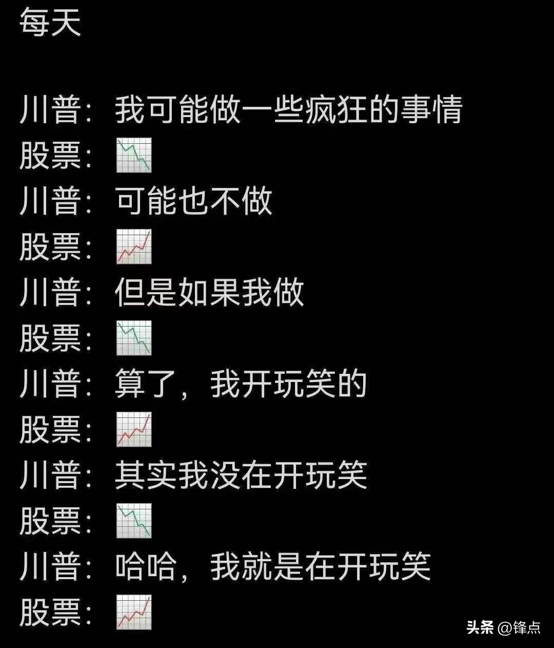 论股票投资，巴菲特来了，在特朗普面前也得靠边儿站！