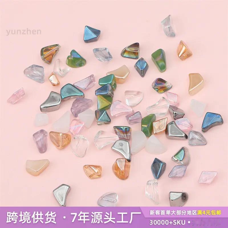 DIY饰品配件怎么选？这几点要知道 这款DIY饰品配件是玻璃材质，产地义乌，风格