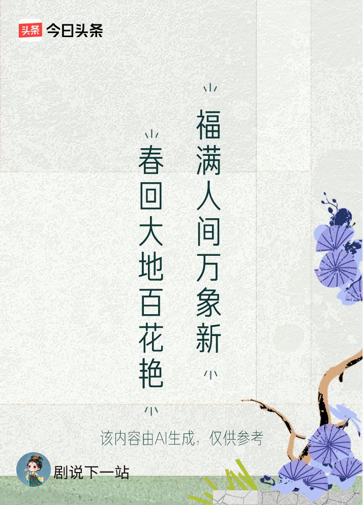 时间过得飞快。
一晃四月了。