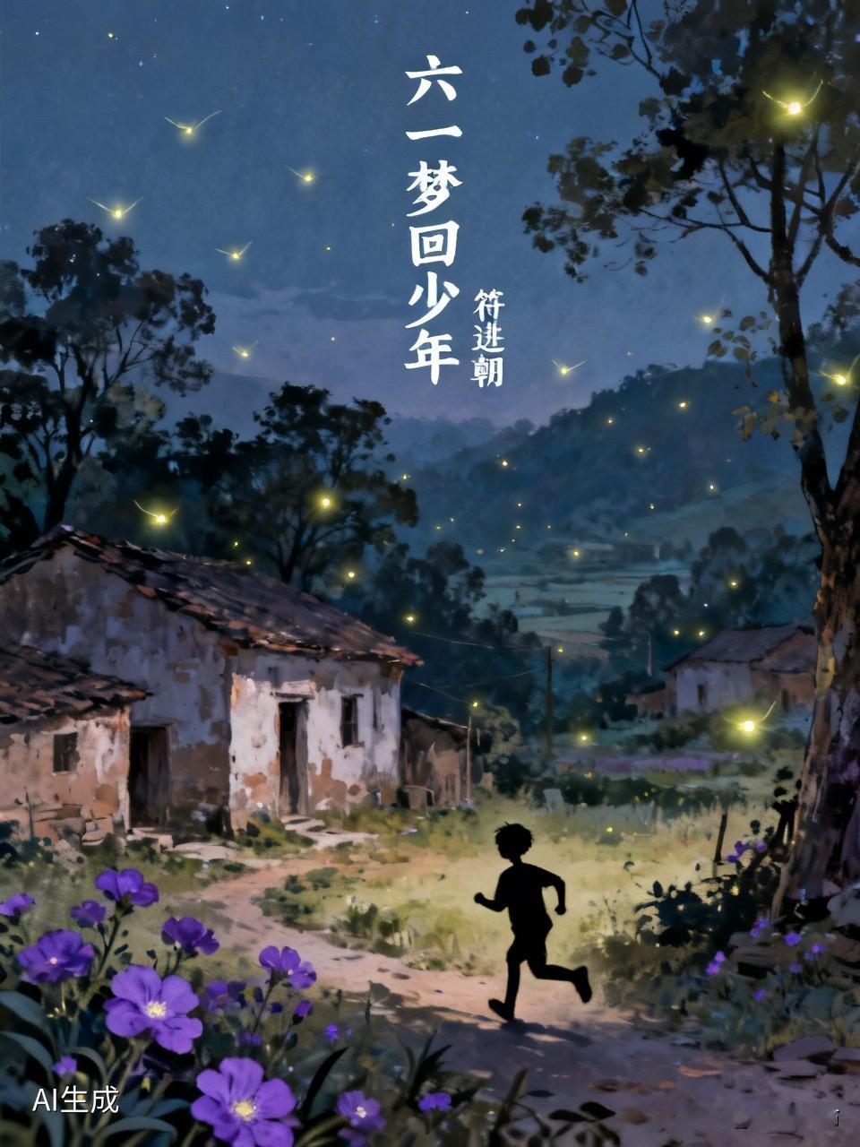 七律.六一梦回少年
                符进朝
梦回祖宅少年时，野陌