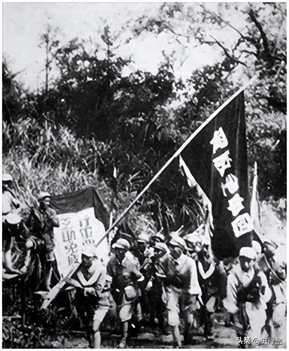 1949年10月15日，国民党第103师在广东三水起义。解放军要求第103师截击