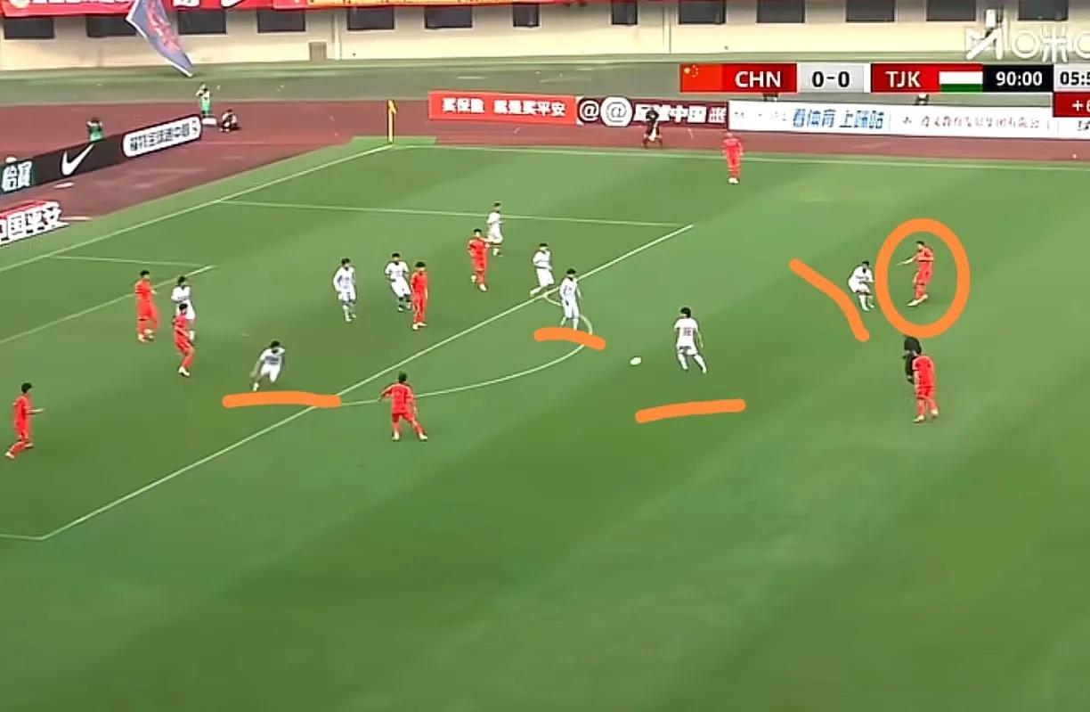 U23绝杀源于穿透四名防守球员的传球。
看习惯了中超的球迷应该知道,这种角球被解