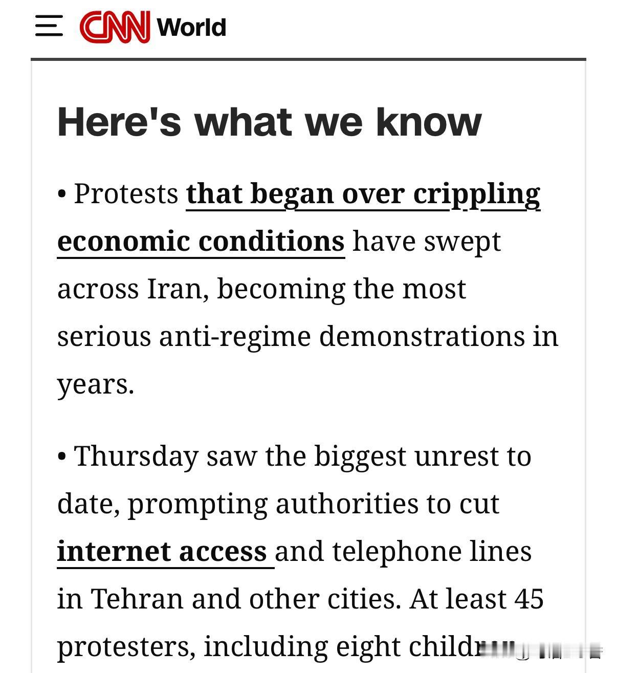 美媒报道不可信吧，下边是它的新闻。
   美媒报道称，处于恶劣经济状况为由而开始