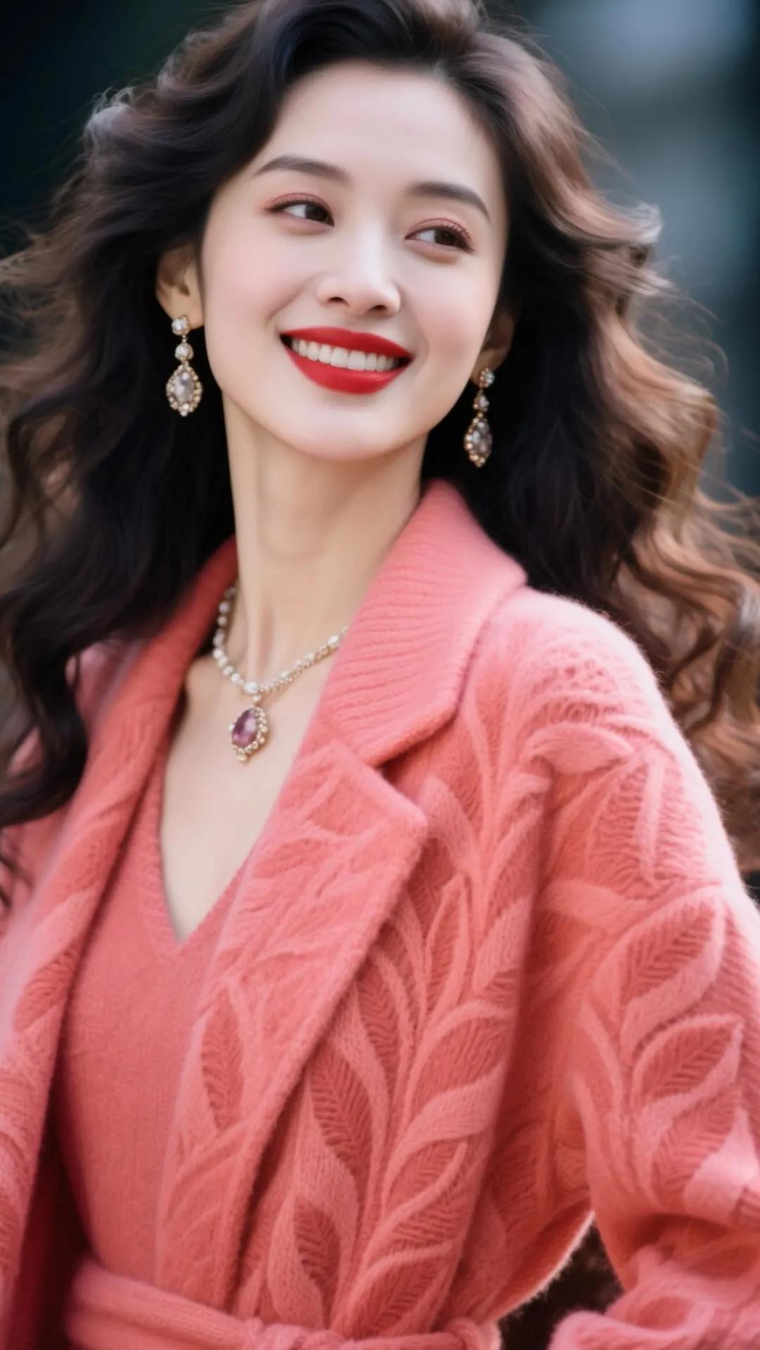 温柔甜美的粉色穿搭，搭配精致的首饰，散发着优雅气质！💕🌸