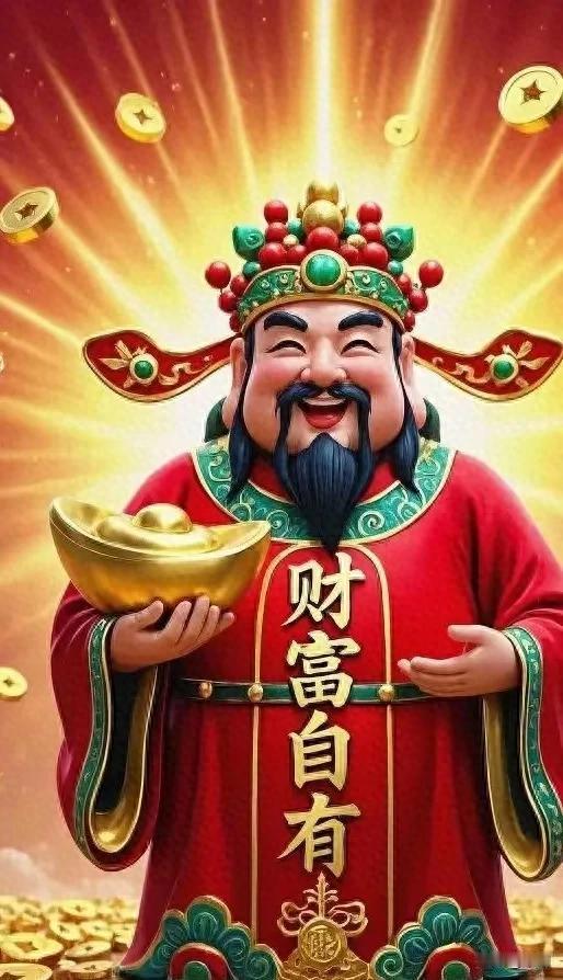 下半年发大财，接个财神，财富自来，福气多多，财运亨通 [求关注][拜托][打ca