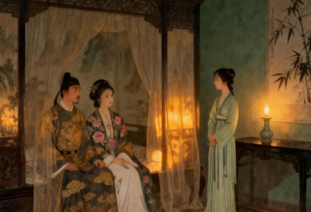 古代夫妻在进行房事时，为何总会有丫鬟守在床边？难道她们不会害羞吗？原因让人有些难