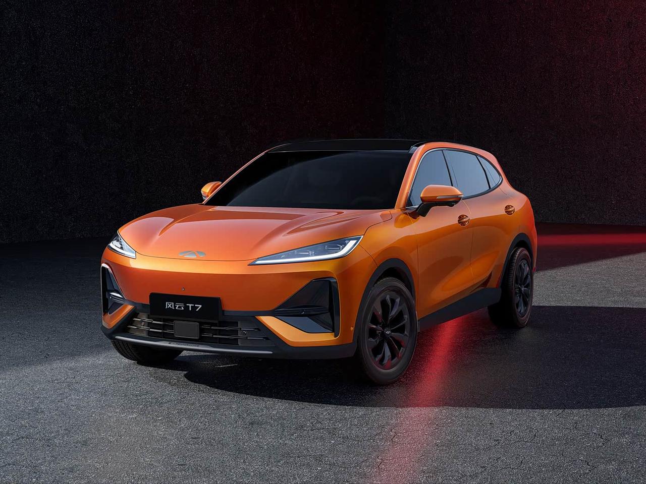 这两个10万块的纯电SUV你选哪个？

奇瑞风云T7（9.79-11.89万）：