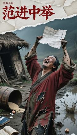 范进中举后疯了不怪他 换成现代这官职你也扛不住

范进中举后发疯的事，不是小说里