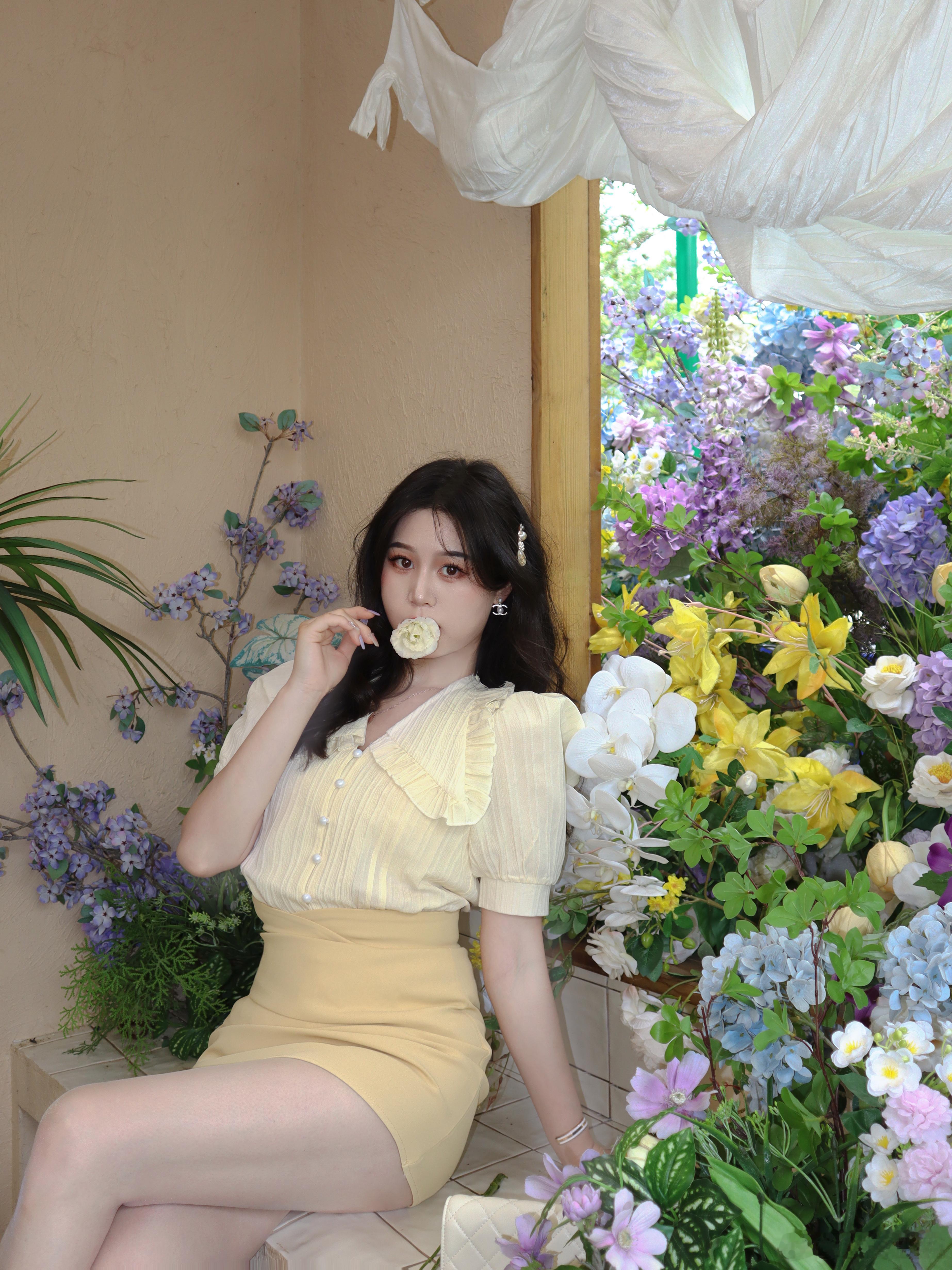 要相信春天会降临很多浪漫💛👗:歌芙丽 ​​​