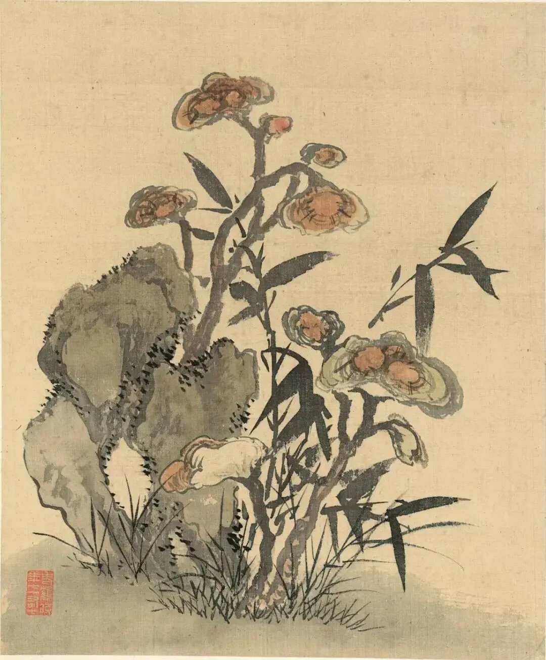 杨晋《花鸟十二开》。杨晋（1644-1728），字子和、子鹤，号西亭，江苏常熟人