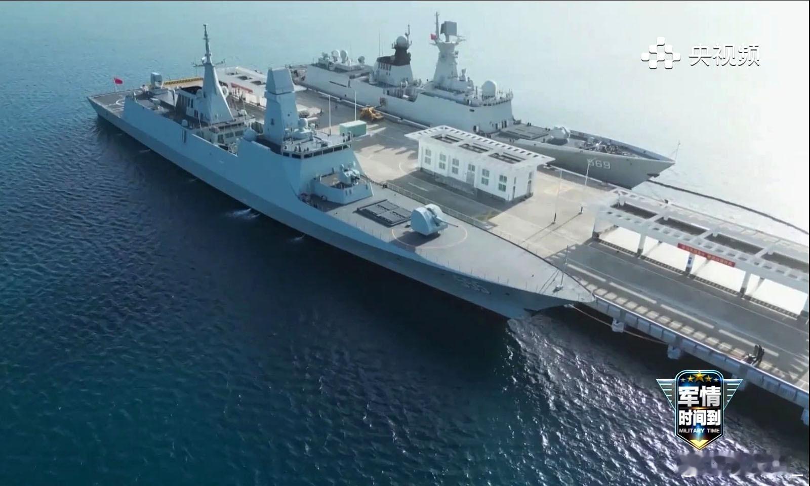 555钦州舰与569玉林舰，054B与054A 