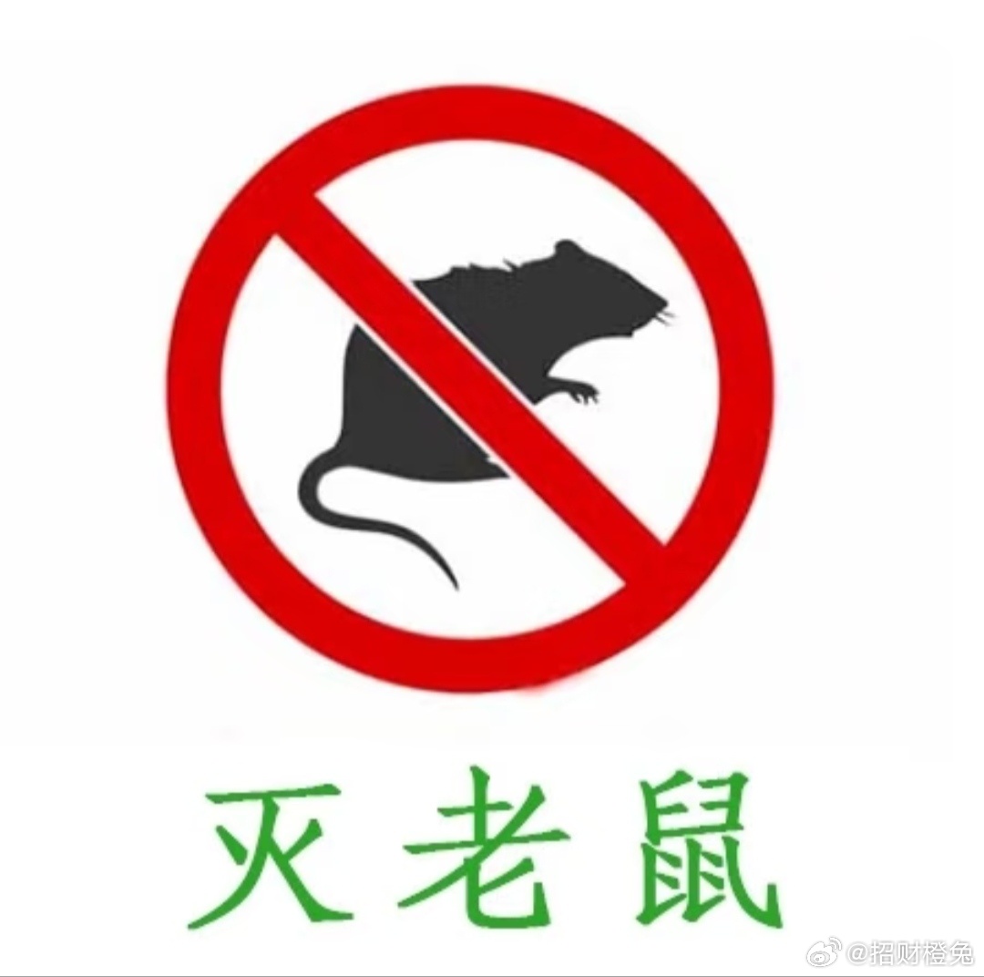 橙兔友情提示大家远离毒品，珍惜生命，消灭鼠害，维护健康过街老鼠人人喊打