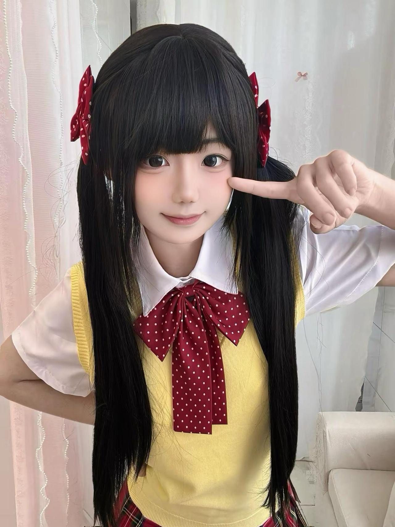 呀吼～我的宝宝在哪里！绵绵兔假发 萌妹
