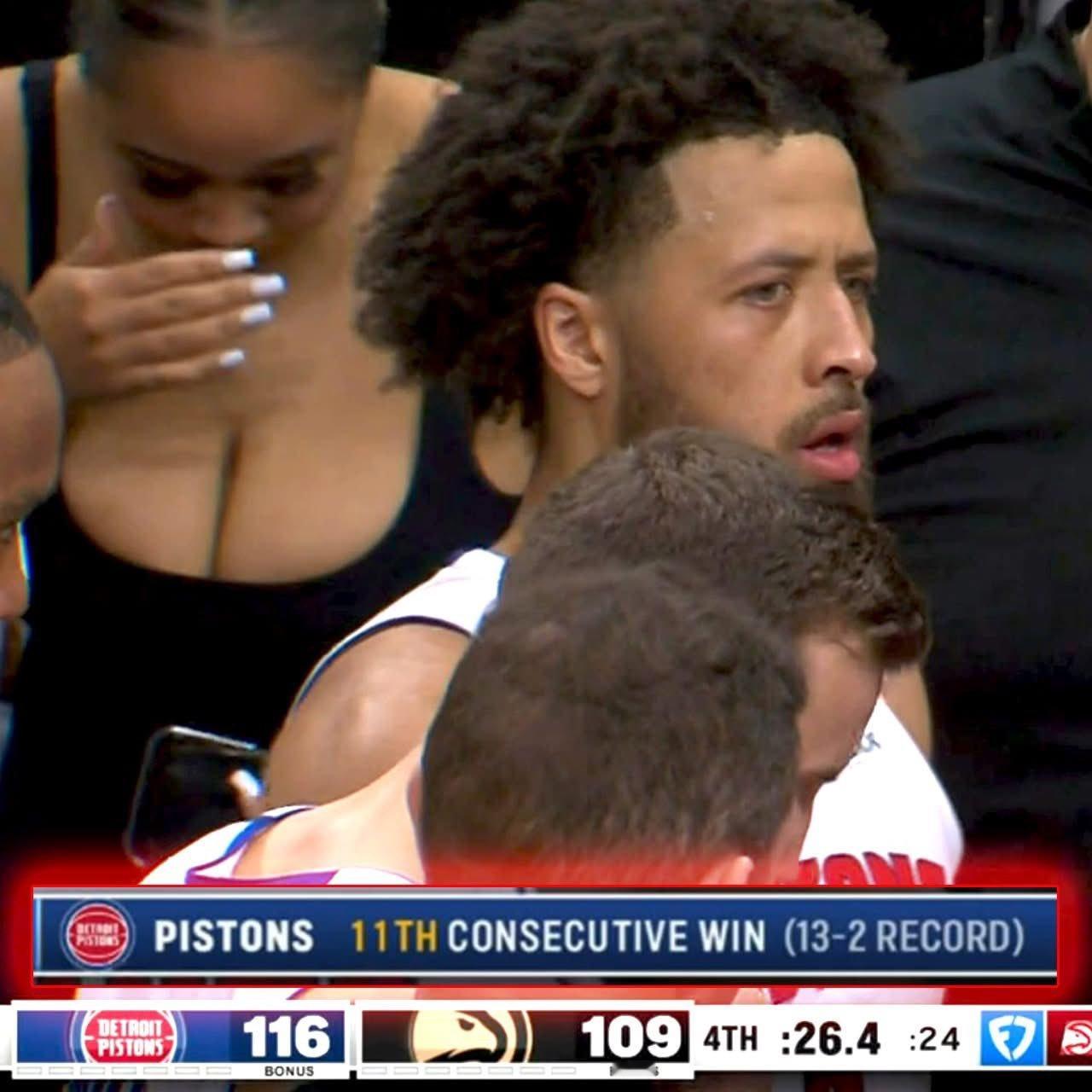 活塞正取得巨大的连胜之中。 