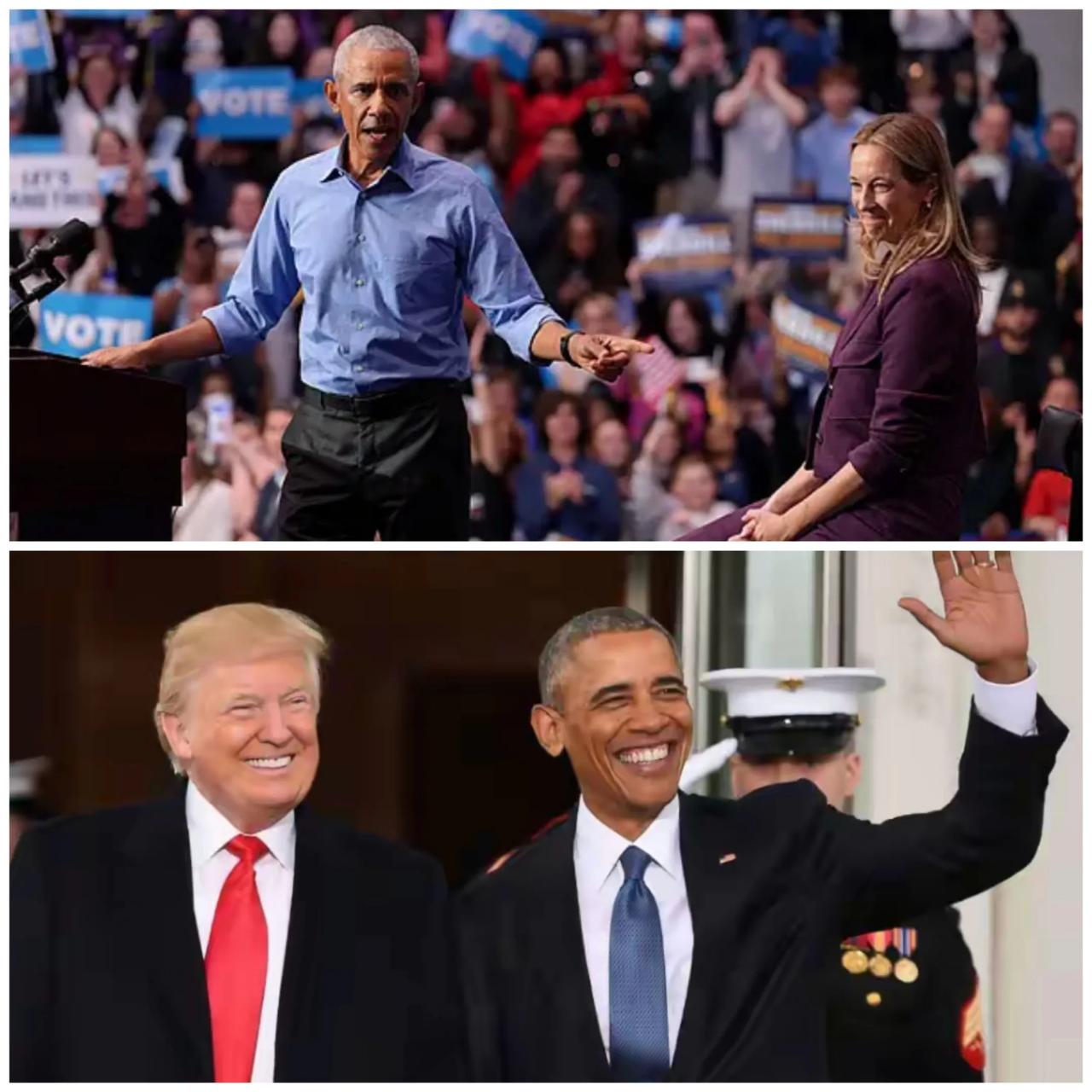 奥巴马对特朗普火力全开，提出尖锐批评。美国总统特朗普和前总统奥巴马就是一对老冤家