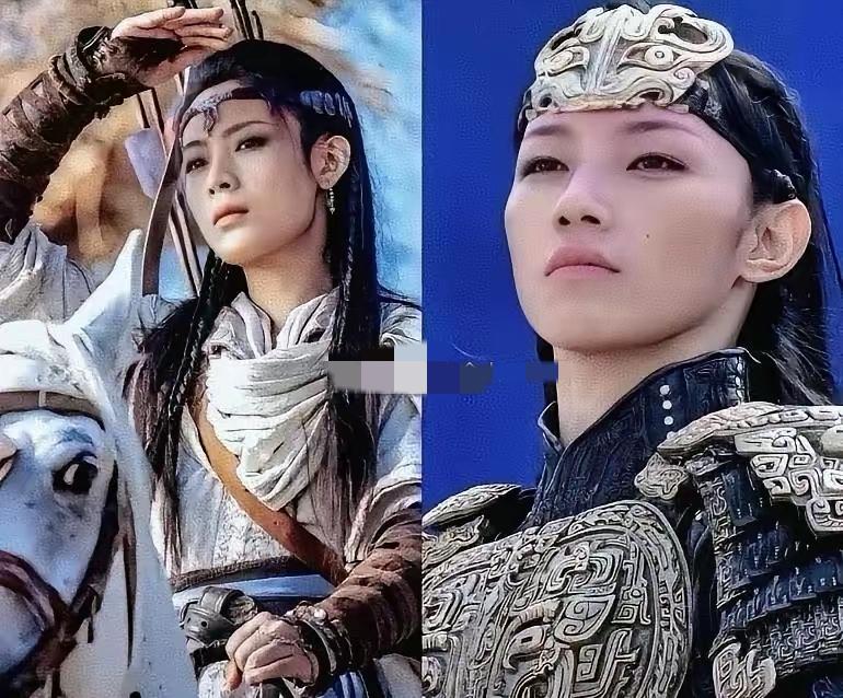 还是那尔那茜演技好，野性十足，眼神神态就秒了左边，那尔那茜的那种气质独一份，可惜