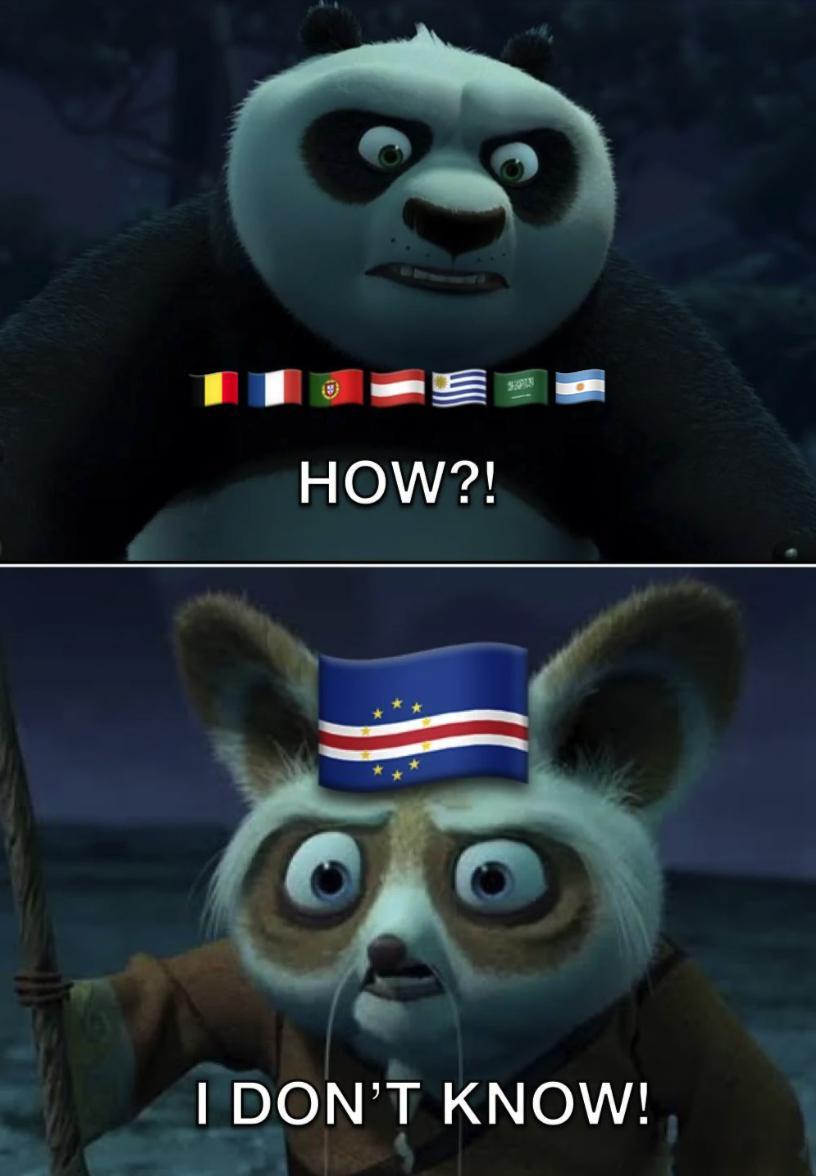 哈哈哈哈哈哈哈！论佛得角的含金量！ 