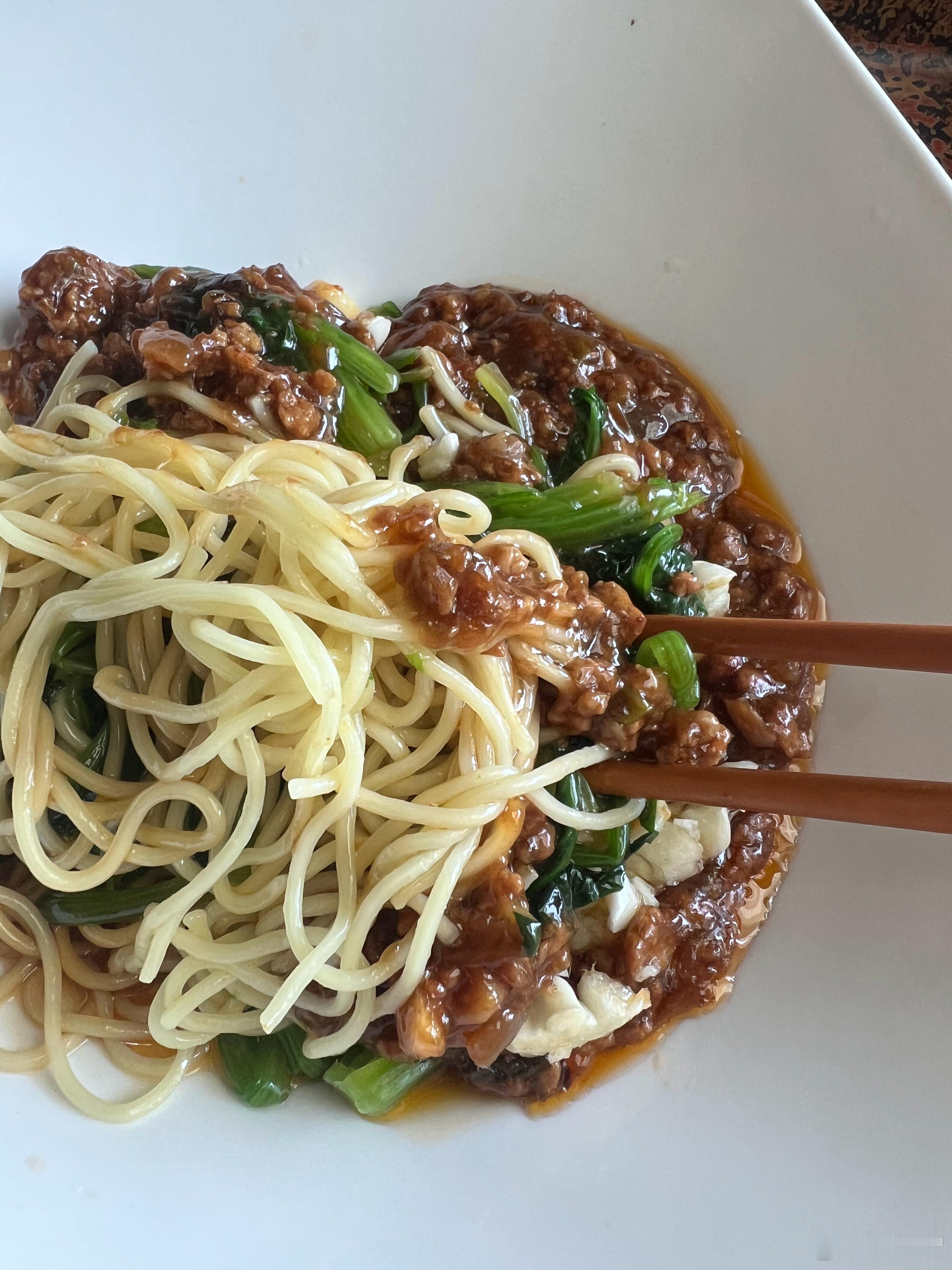 自己下个杂酱面来K ​​​