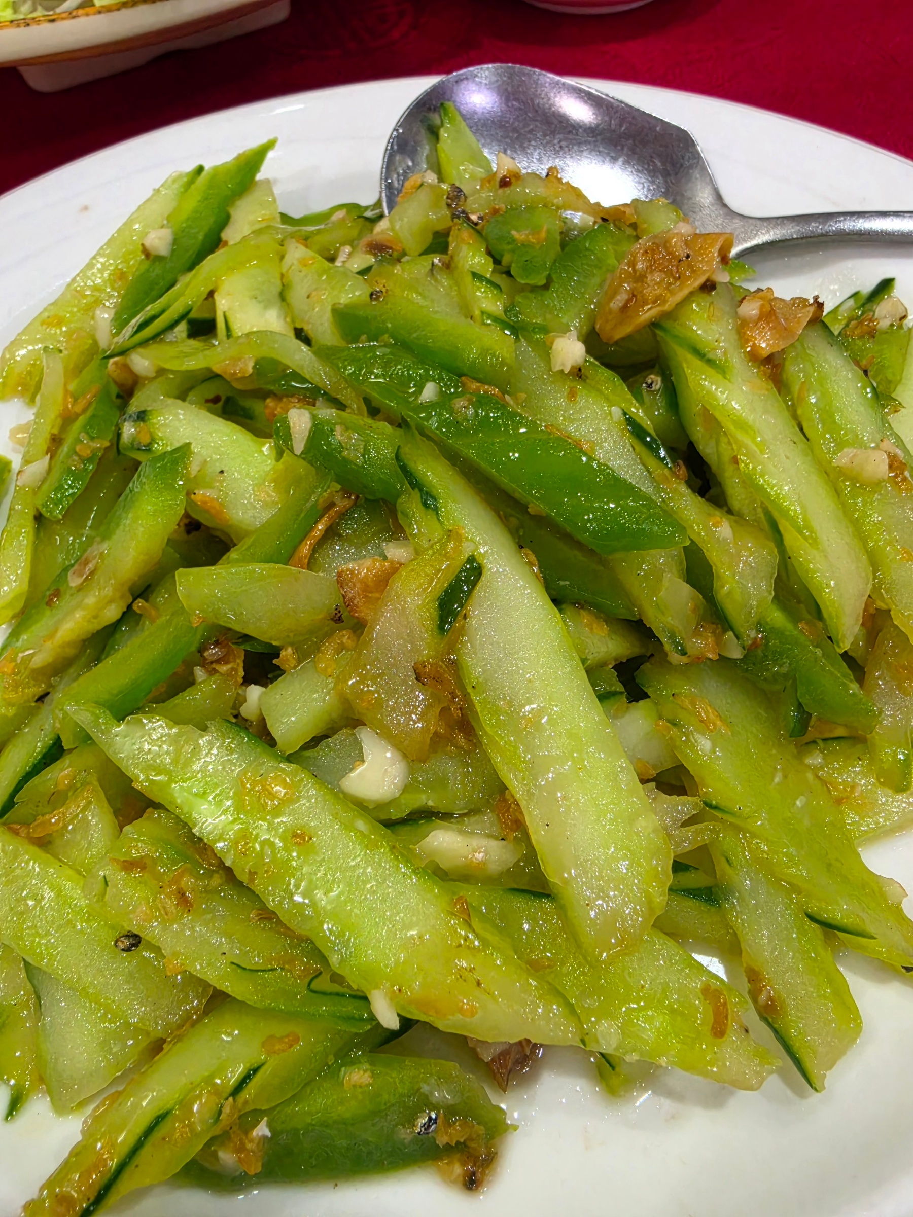 好久没吃这道菜了 “虾米炒黃瓜”每日一餐分享 • 美食分享