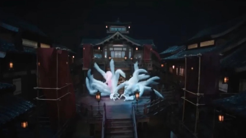 这个特效太赞了！！！好美的镜头啊 