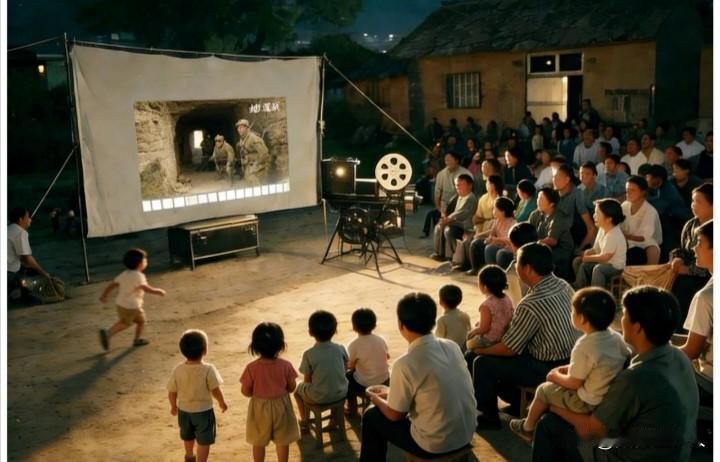 执笔写心，分享人生感悟
童年的记忆(十)《东北的露天电影院》
说起电影，绝对是童