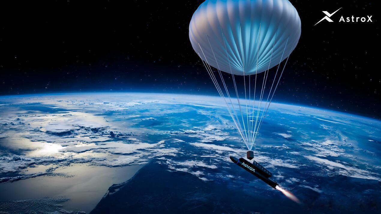 日本太空企业AstroX计划利用气球发射火箭海外新鲜事 日本太空企业“Astro