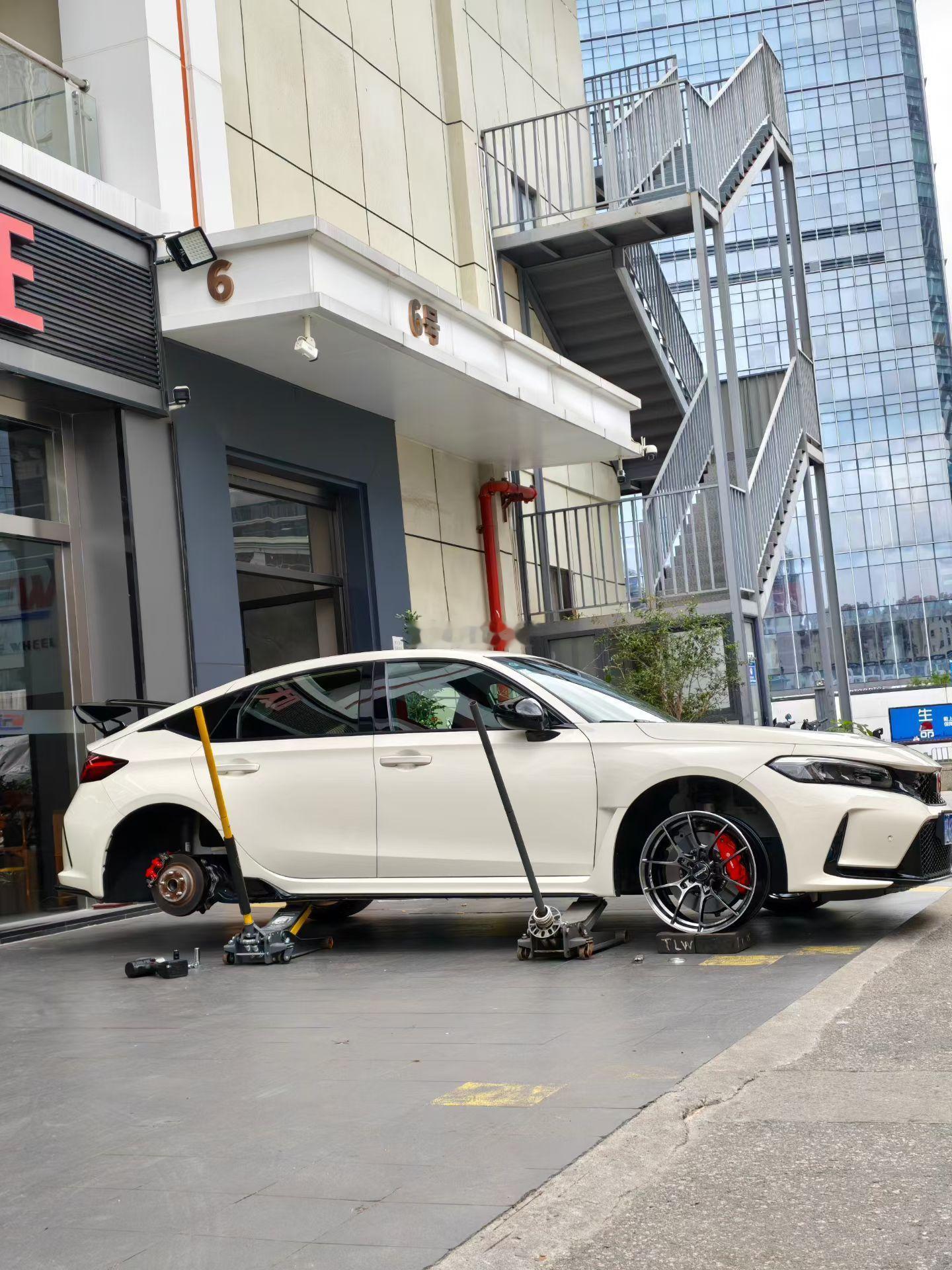 本田FL5 开工！ RAYS G025 