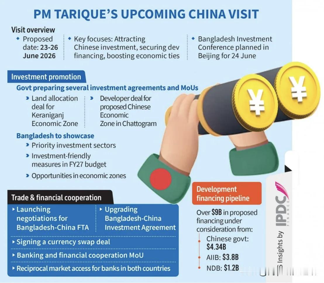 《每日星报》《第一邮报》6月22日报道，孟加拉国总理塔里克（Tarique Ra