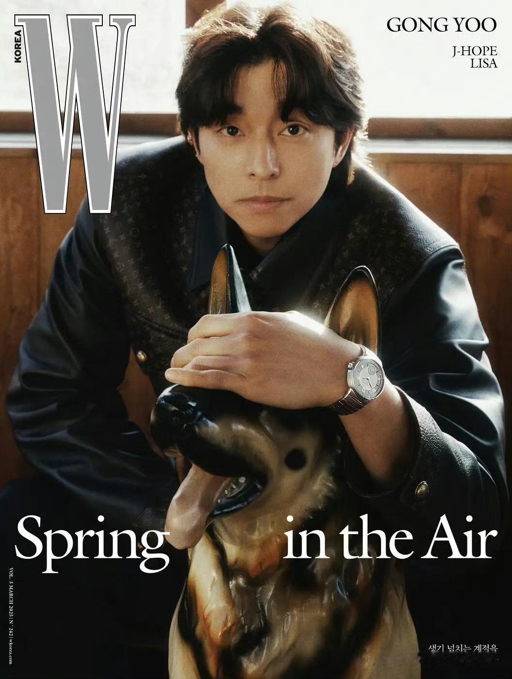 孔刘✖️W Korea 三月刊封面 