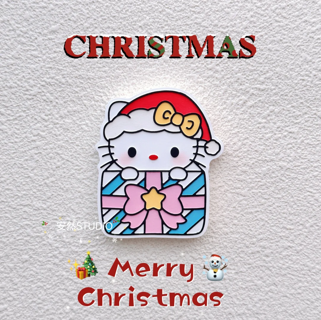 圣诞kt【平面硅胶模具】