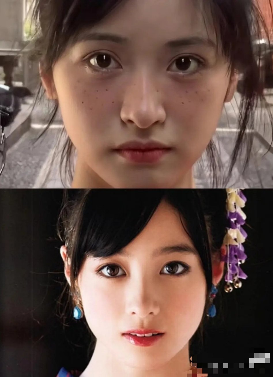 都说沈月很像桥本环奈，但明明沈月更漂亮啊 ​​​