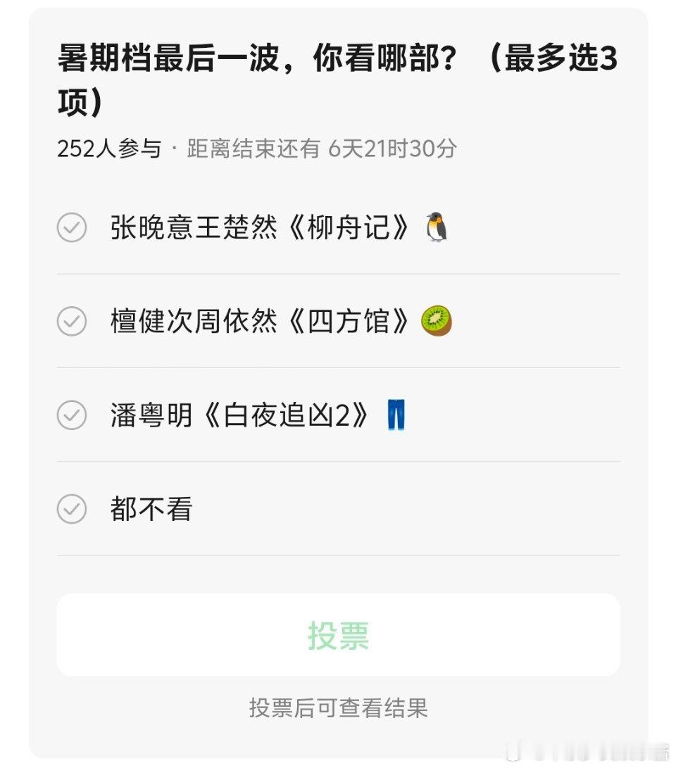 暑期档最后一波，柳州记四方馆白夜追凶谁最有爆相 ​​​