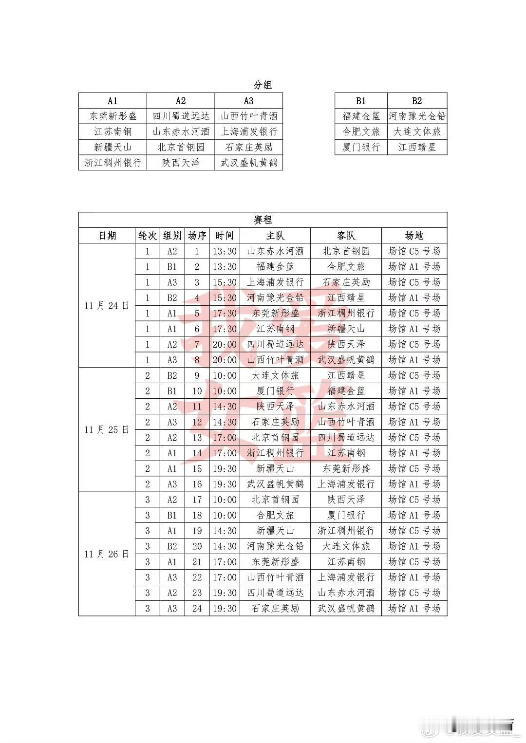 WCBA联赛季前赛落户云南元谋！

据媒体人我爱女篮消息，2025-26赛季WC