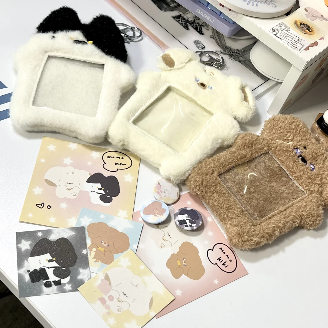 上了一些毛绒卡套的b品福袋